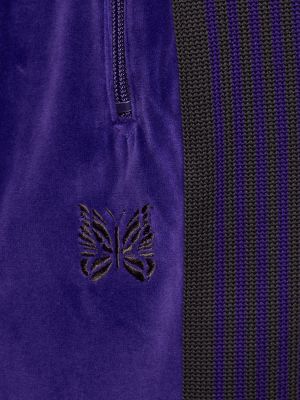 Pantalones de chándal de terciopelo‏‏‎ Needles violeta