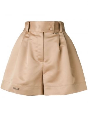 Pantalones cortos de cintura alta Styland marrón