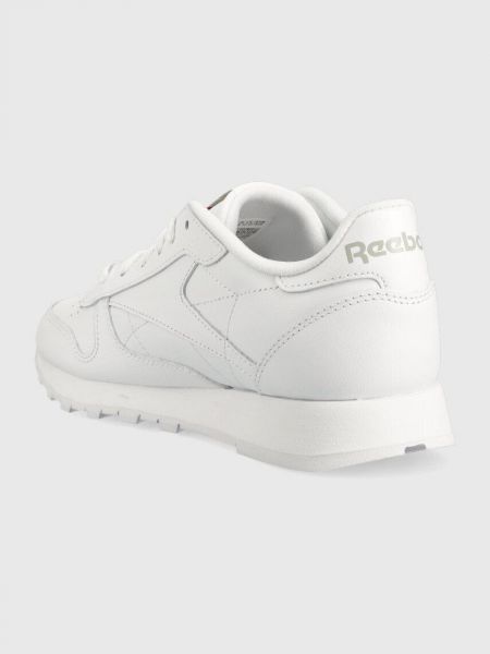 Pantofi din piele Reebok Classic alb
