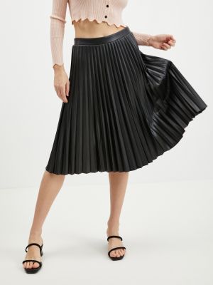 Plisovaná sukňa Orsay čierna