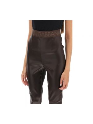 Leggings Dolce & Gabbana marrón