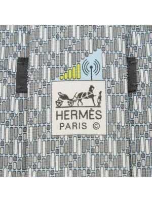Top de seda Hermès Vintage