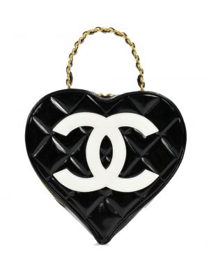 Ватирани чанта със сърца Chanel Pre-owned