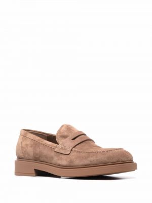 Loafers Gianvito Rossi brązowe