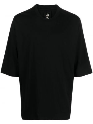 Oversized tričko s kulatým výstřihem Thom Krom černé