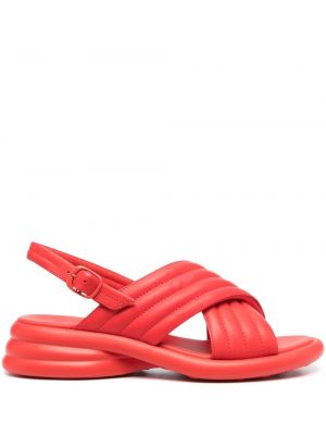 Červené sandály Camper