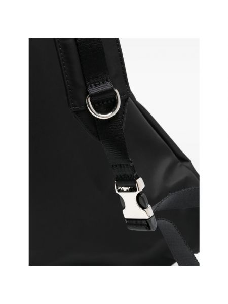 Nylonowa torba na ramię Mm6 Maison Margiela czarna