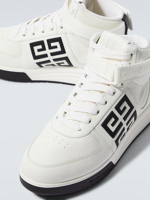 Bőr sneakers Givenchy fehér