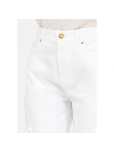 Pantalones bootcut Pinko blanco
