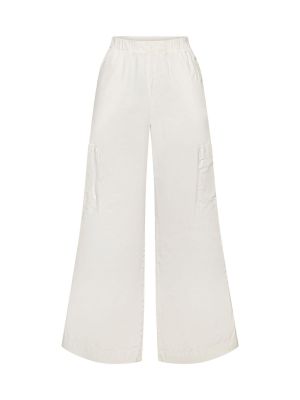 Pantalon cargo Esprit blanc