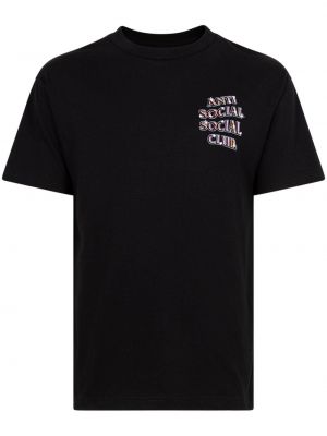 Тениска Anti Social Social Club черно