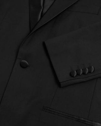 Mens M&S Collection Slim Fit Stretch Tuxedo Jacket - Black, Black M&s Collection
