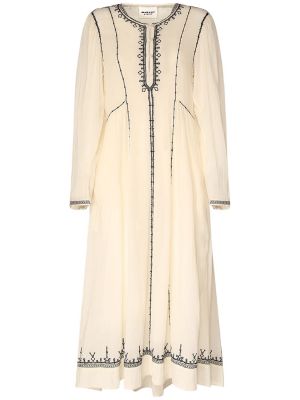 Bavlnené šaty s výšivkou Marant Etoile