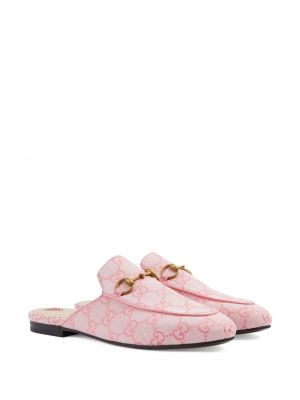 Chaussons Gucci rose