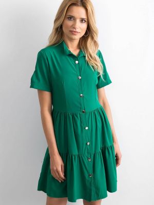 Šaty so stojačikom Yups zelená