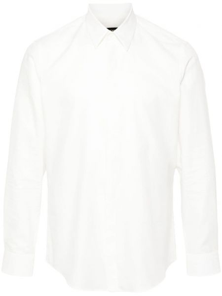 Kokvilnas krekls Fendi balts