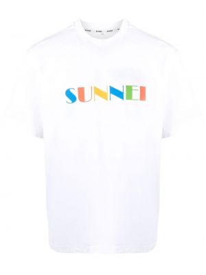 T-shirt Sunnei vit