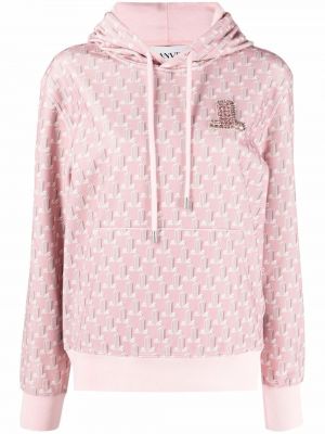 Trykt hettegenser Lanvin rosa