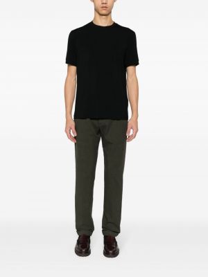 Jersey t-shirt mit rundem ausschnitt Giorgio Armani schwarz