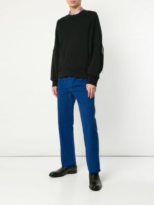 Rovné kalhoty Haider Ackermann modré