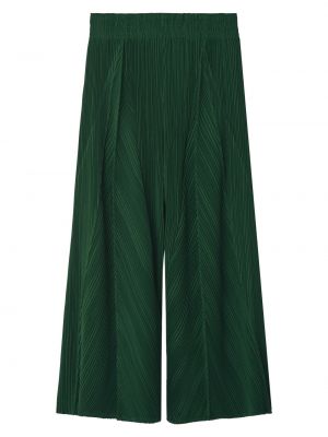 Широкие брюки со складками спереди Adolfo Dominguez, темно-зеленый