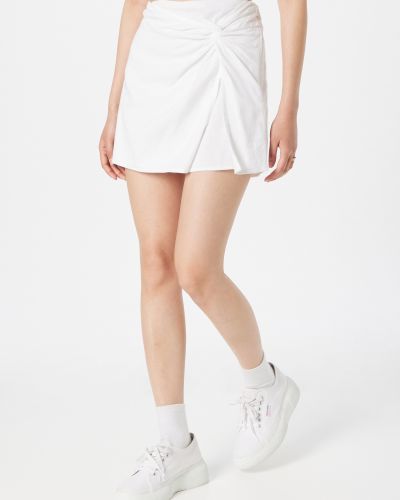 Φούστα mini Hollister λευκό