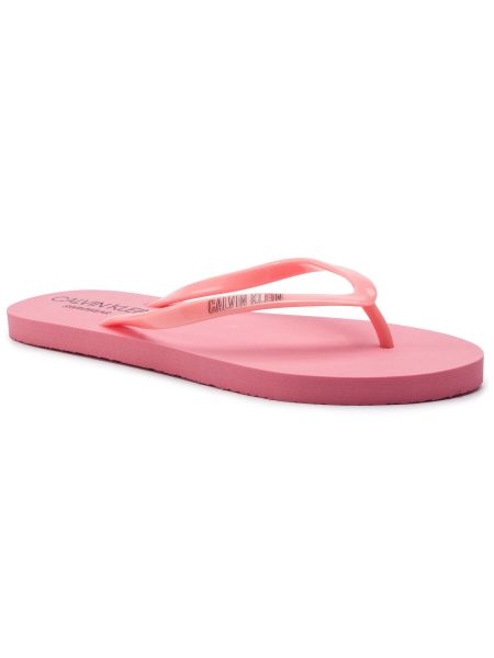 Flip-flop Calvin Klein Swimwear rózsaszín