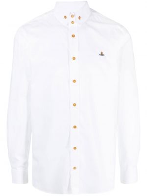 Camicia ricamata Vivienne Westwood bianco