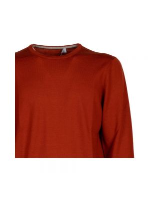Jersey de lana de tela jersey Gran Sasso rojo