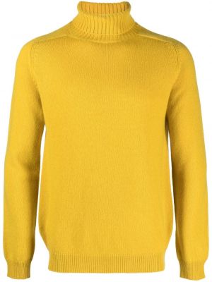 Кашмирен пуловер Boglioli жълто