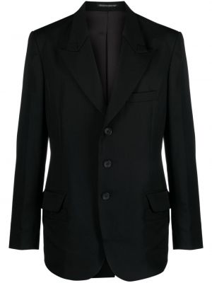 Volneni blazer Yohji Yamamoto črna