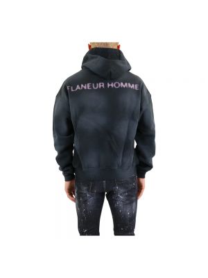 Bluza z kapturem Flaneur Homme czarna