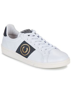 Sneakers di pelle Fred Perry bianco