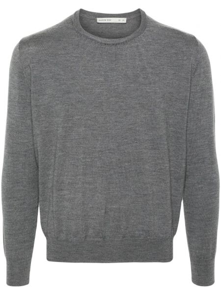 Вълнен пуловер Aaron Esh сиво