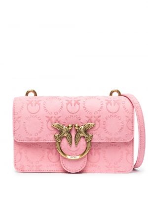 Crossbody väska Pinko rosa