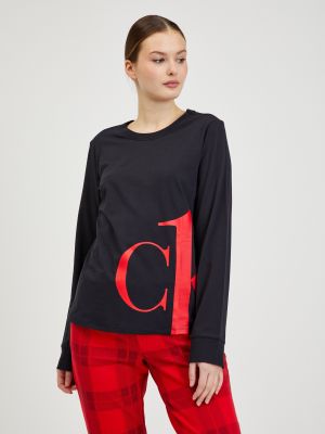 Czarna piżama Calvin Klein