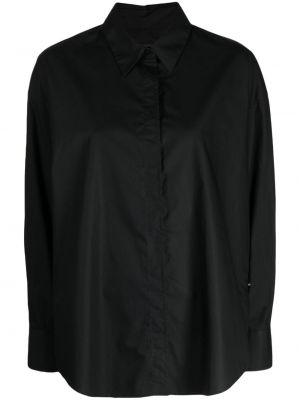 Bombažna srajca Dondup črna