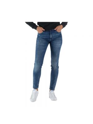 Skinny jeans mit taschen Armani Exchange blau