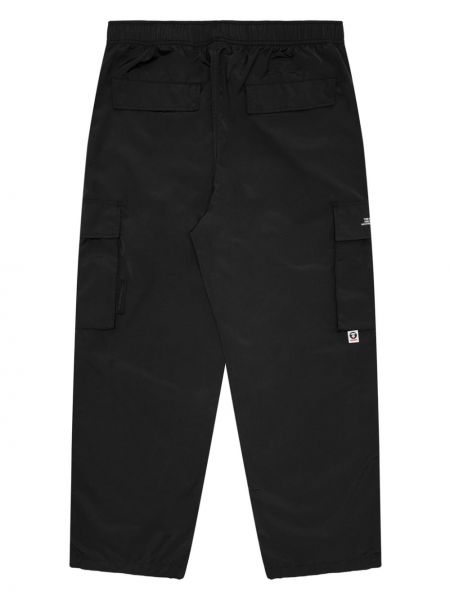 Cargo kalhoty s potiskem Aape By *a Bathing Ape® černé