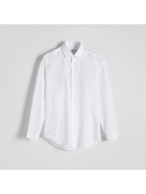 Slim fit košile Reserved bílá