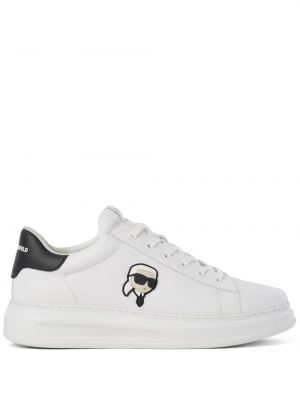 Deri sneaker Karl Lagerfeld beyaz