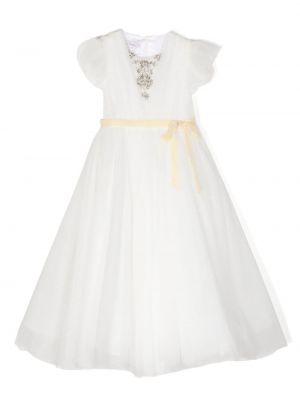 Lige kjole for piger Marchesa Kids Couture sort