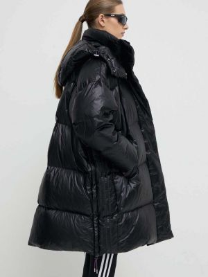 Pernata jakna oversized Adidas Originals crna
