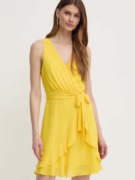 Sukienka mini Morgan żółta