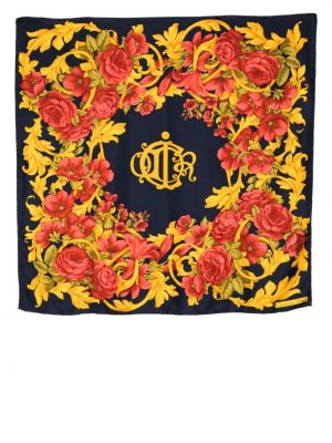Копринен шал на цветя Christian Dior