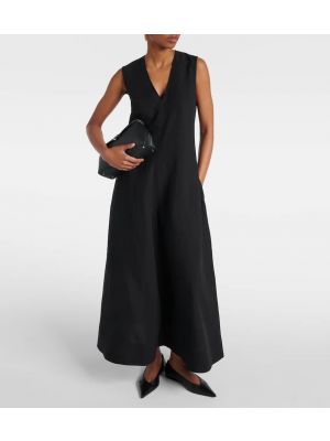 Dlouhé šaty Totême černé