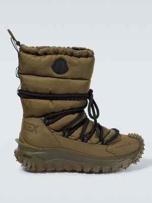 Sněžné boty Moncler zelené