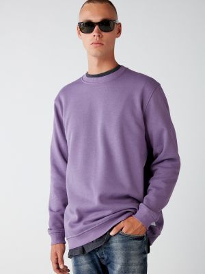 Relaxed fit džemperis Grimelange violetinė