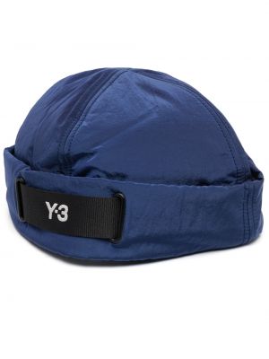 Mütze mit print Y-3 blau