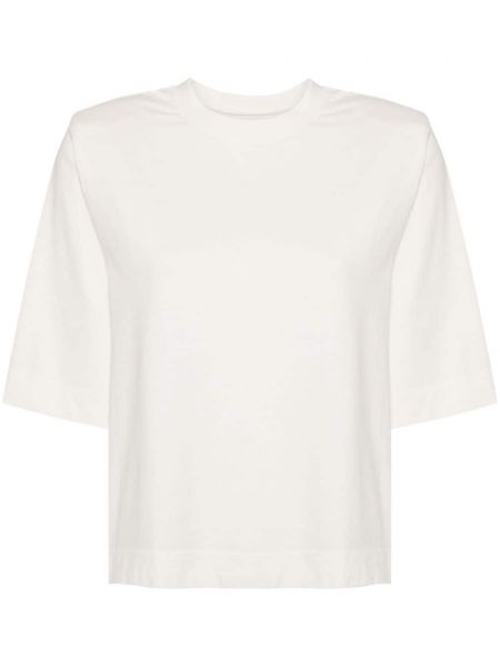 Βαμβακερή μπλούζα Alohas λευκό